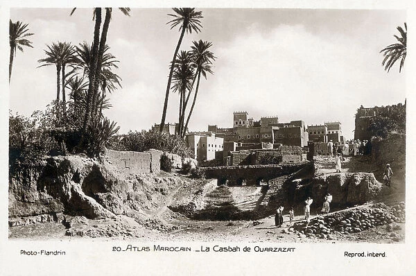 Ouarzazate, Morocco - the Kasbah Taourirt
