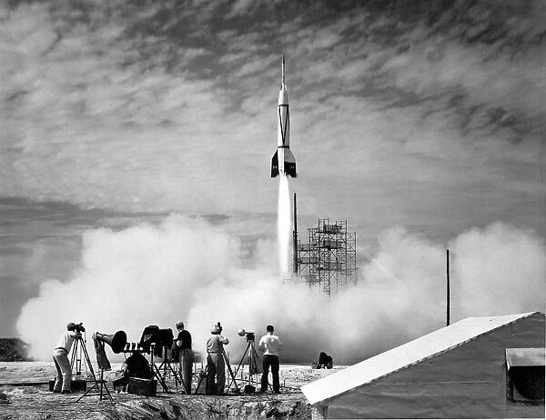 Bumper V-2 Launch. The Bumper V-2 was the first missile launched at Cape