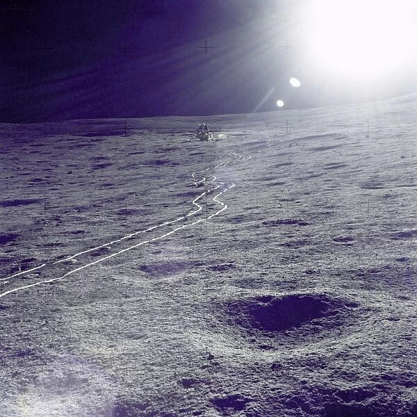 Tracks to Antares. The Apollo 14 Lunar Module 