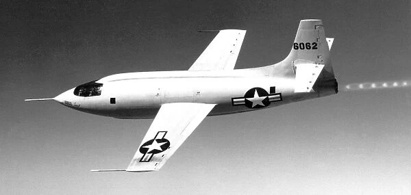 X-1-1 In Flight