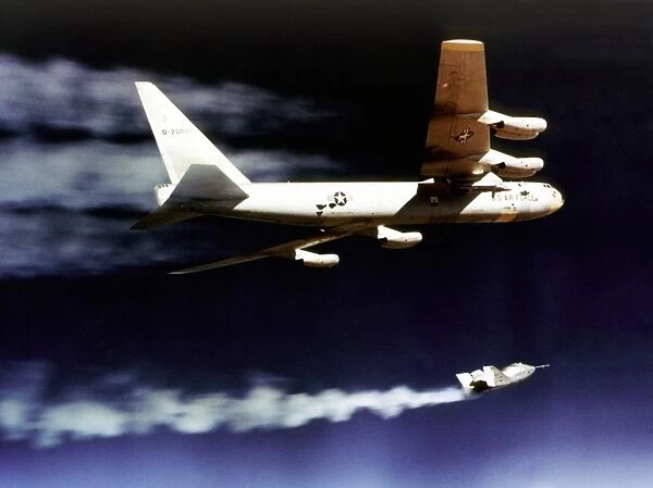 X-24A Powered Flight Drop from B-52