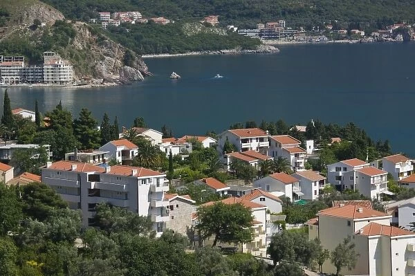 Montenegro, Becici. Becici Condo Highrises  /  Daytime