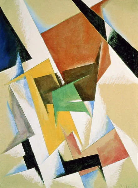 Compostion, 1921 (w  /  c on paper)