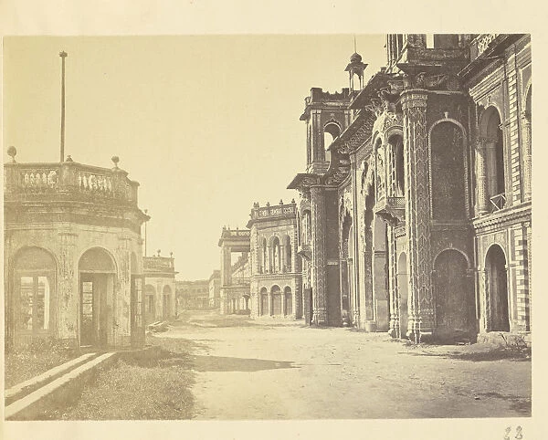 Gateway Kaiserbagh Lucknow India 1863 1887 Albumen silver print