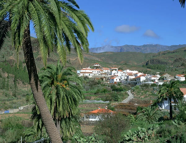 Fataga, mountain village, Gran Canaria, Canary Islands