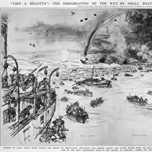 Dunkirk evacuation in World War Two