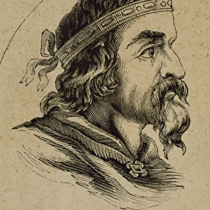 Egica, Ergica or Egicca (610-701 / 703). Visigoth King of Hisp