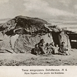 Ger (Yurt) of the Buryats people - near Ulan-Ude, Siberia
