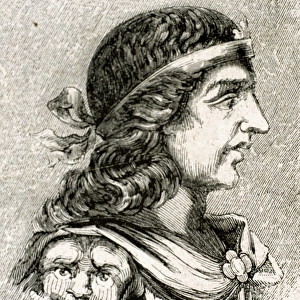 Liuva II (583-603). Visigothic King of Hispania, Septimania