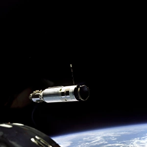 The First Docking in Space