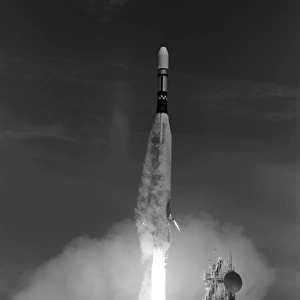 Lunar Orbiter I Launch