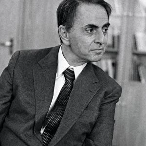 Carl Sagan, US astronomer