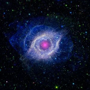 Helix Nebula, composite image C016 / 3864