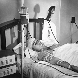 Military blood transfusion, 1943 C017 / 7868