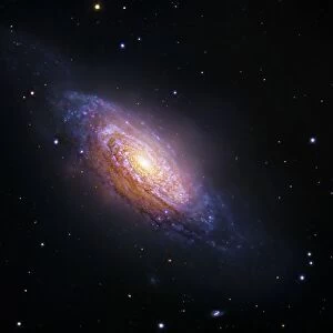 Spiral galaxy NGC 3521, optical image C017 / 3743