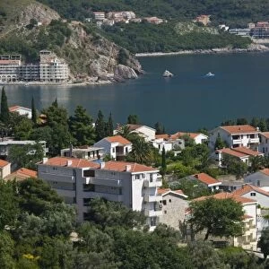 Montenegro, Becici. Becici Condo Highrises / Daytime