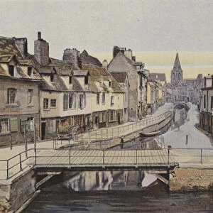 Amiens, Rue des Majots (vieil Amiens) (colour photo)