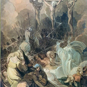 The Crucifixion (watercolour)