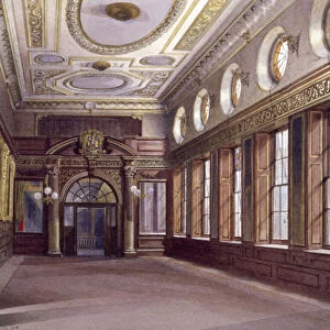 Interior of Tallow Chandlers Hall, London, 1890. Artist: John Crowther