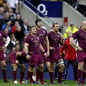 Dejected England Players
